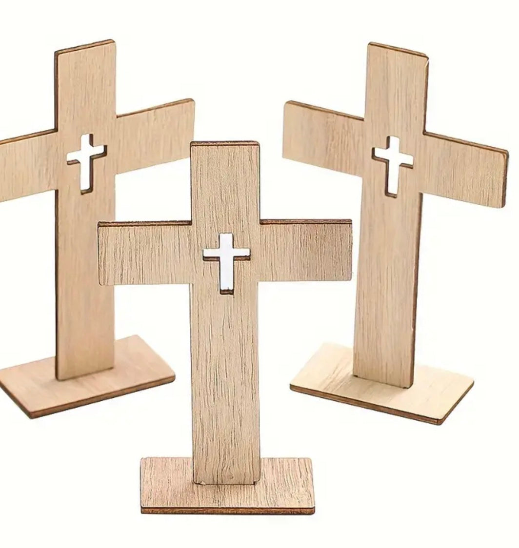 Croix bois à poser