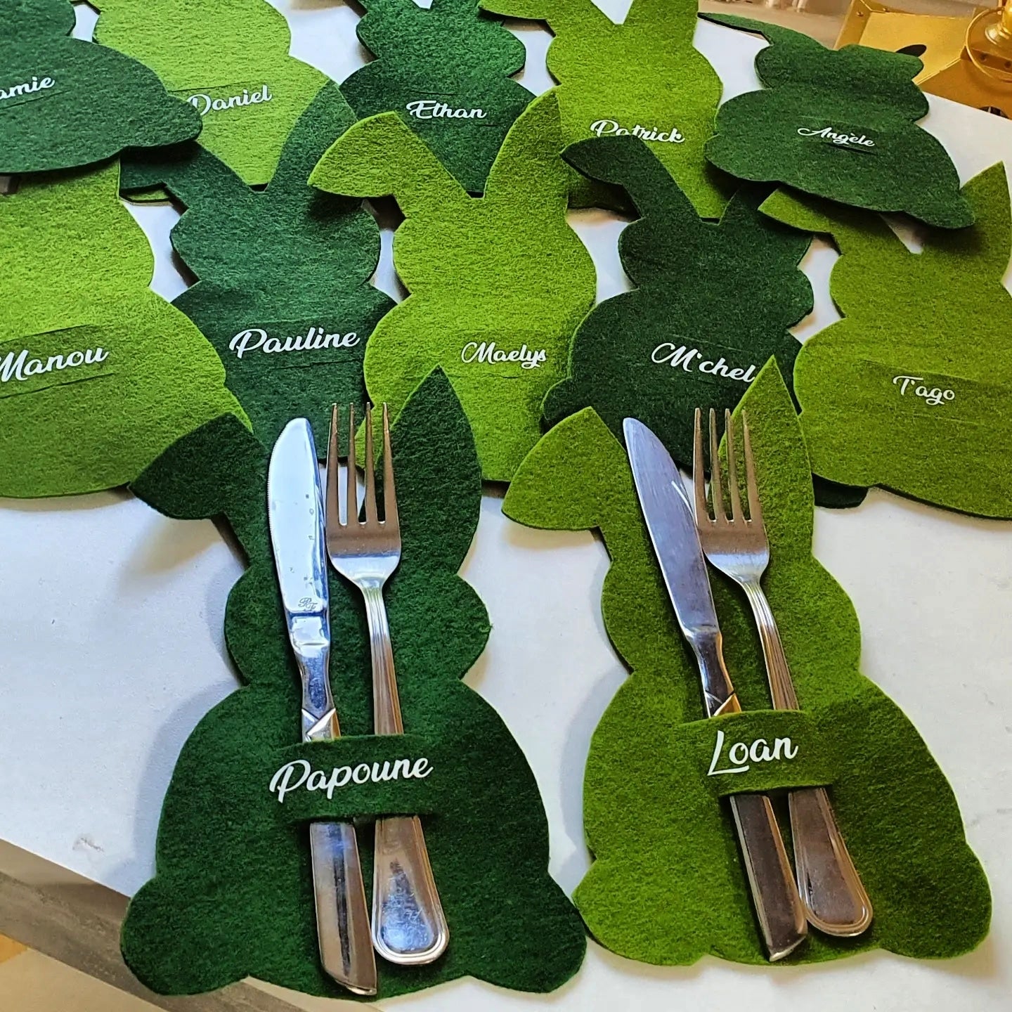 Lapin de table lot x4