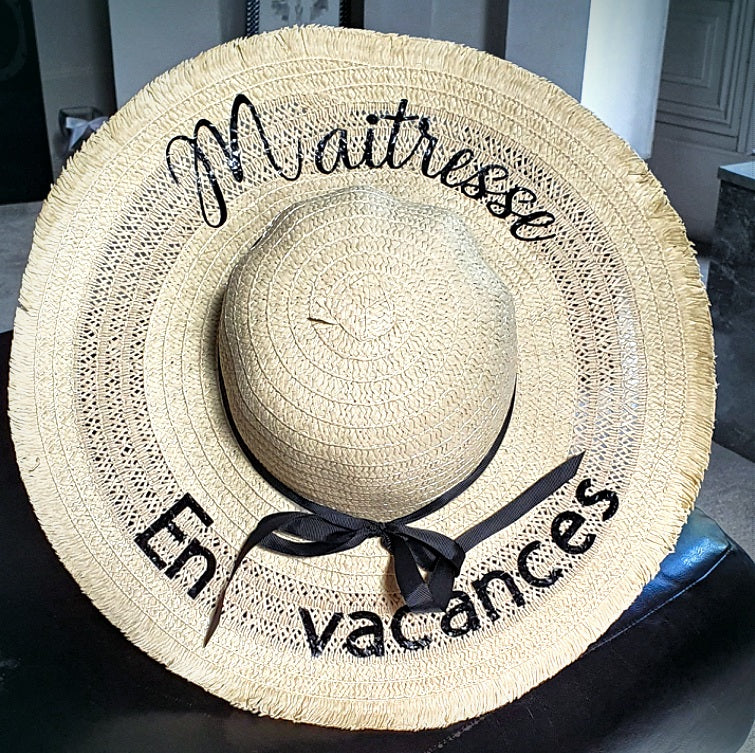 Chapeau XL maitresse